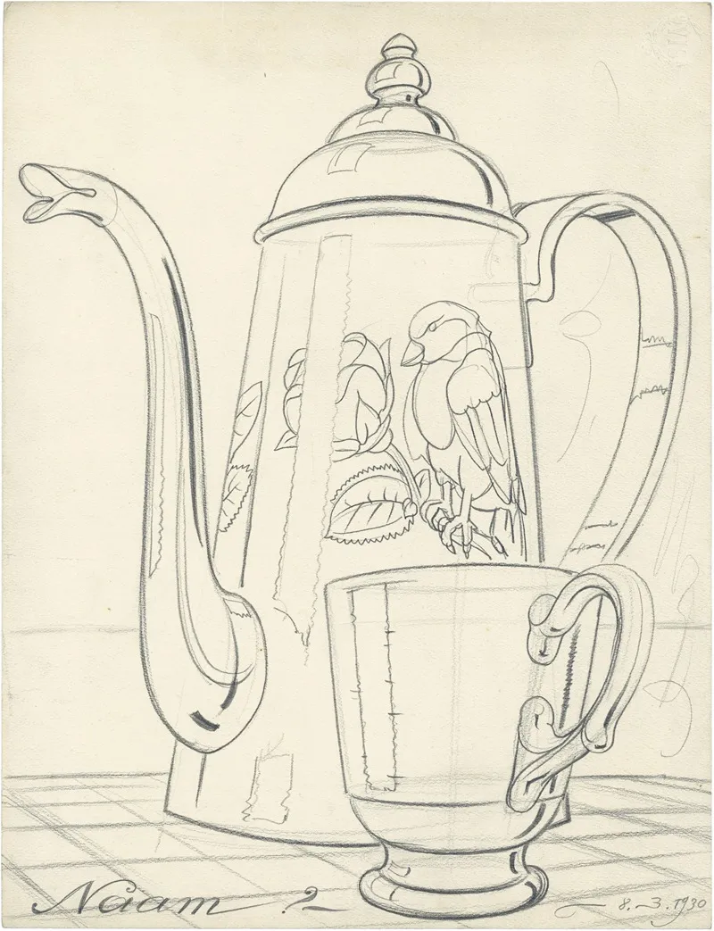 Koffiepot 2 Wall Art by Alfred Ost - High-Resolution Digital Print