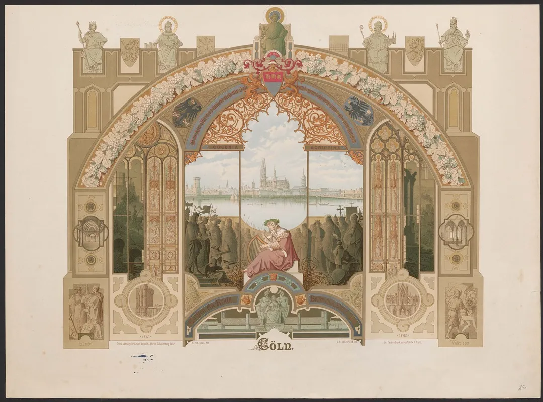 Koln 2 Wall Art by Caspar Scheuren - High-Resolution Digital Print