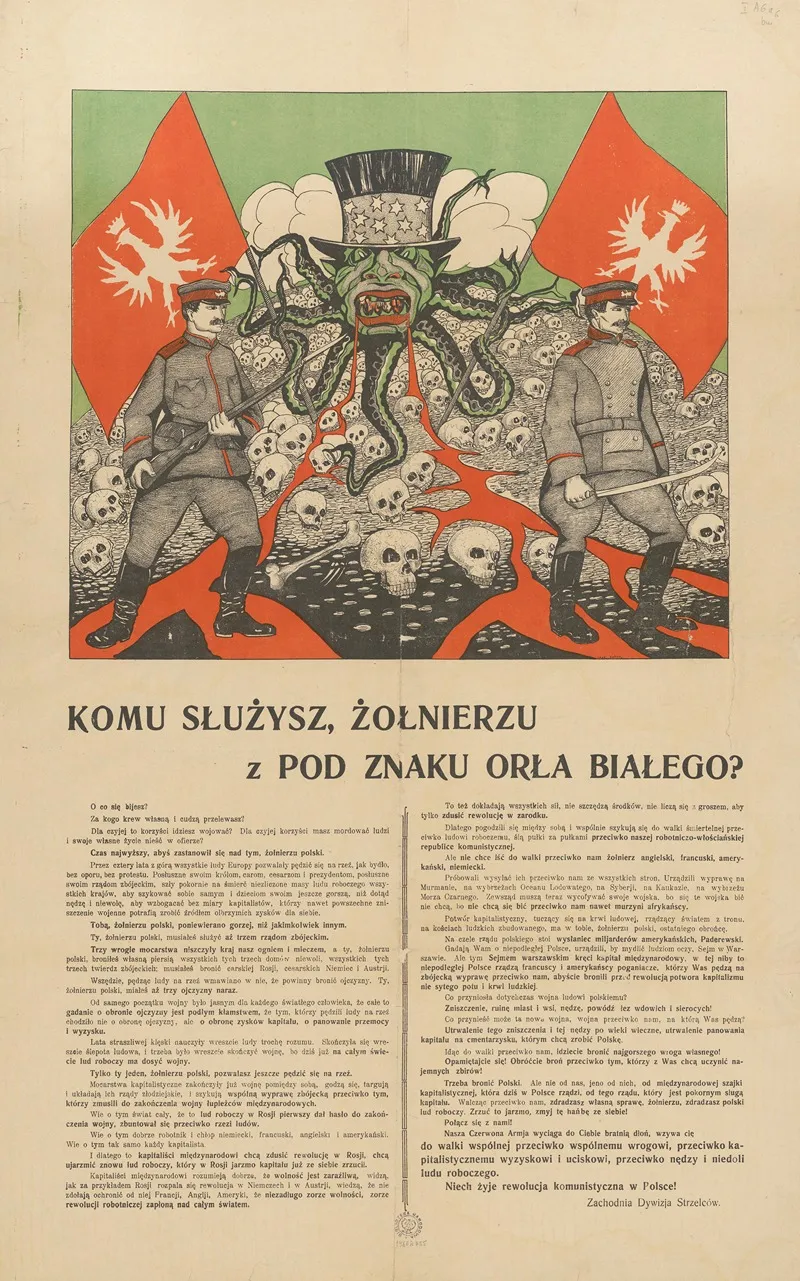 Komu Sluzysz Zolnierzu Z Pod Znaku Orla Bialego Wall Art by Anonymous - High-Resolution Digital Print