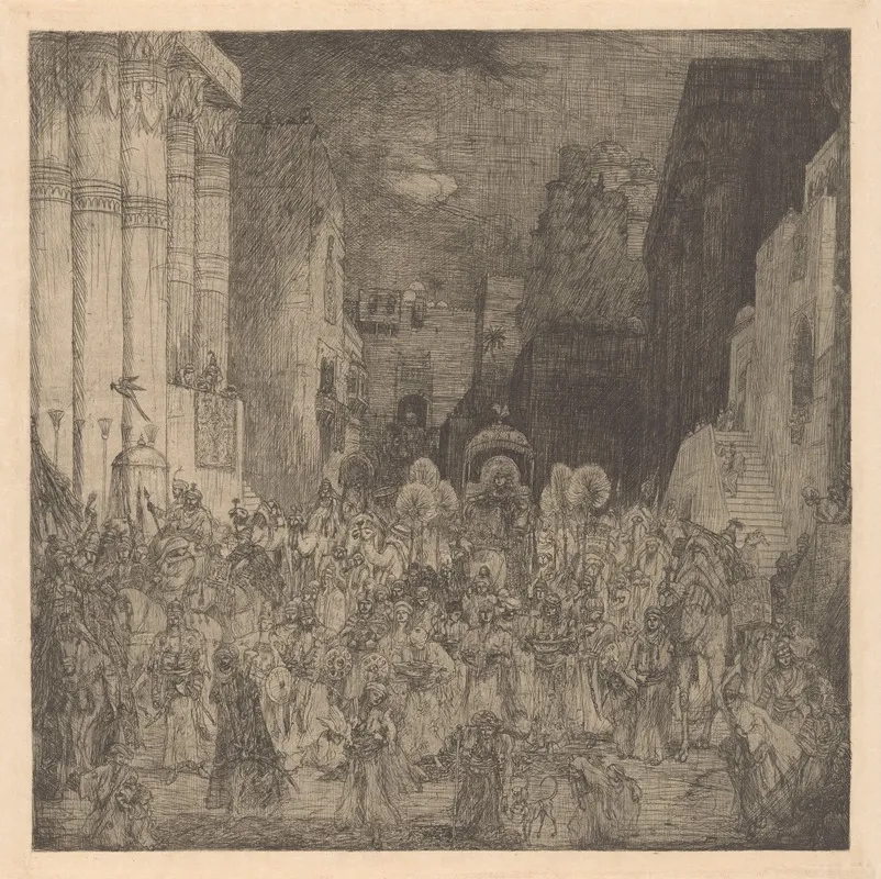 Koningin Van Seba In Jeruzalem