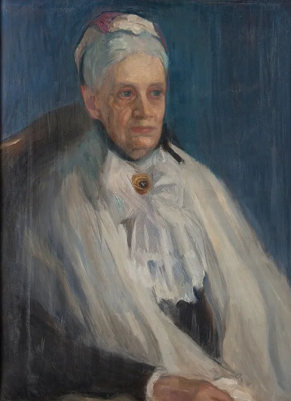 Konstnarens Farmor Friherrinnan Von Dardel Wall Art by Nils Dardel - High-Resolution Digital Print