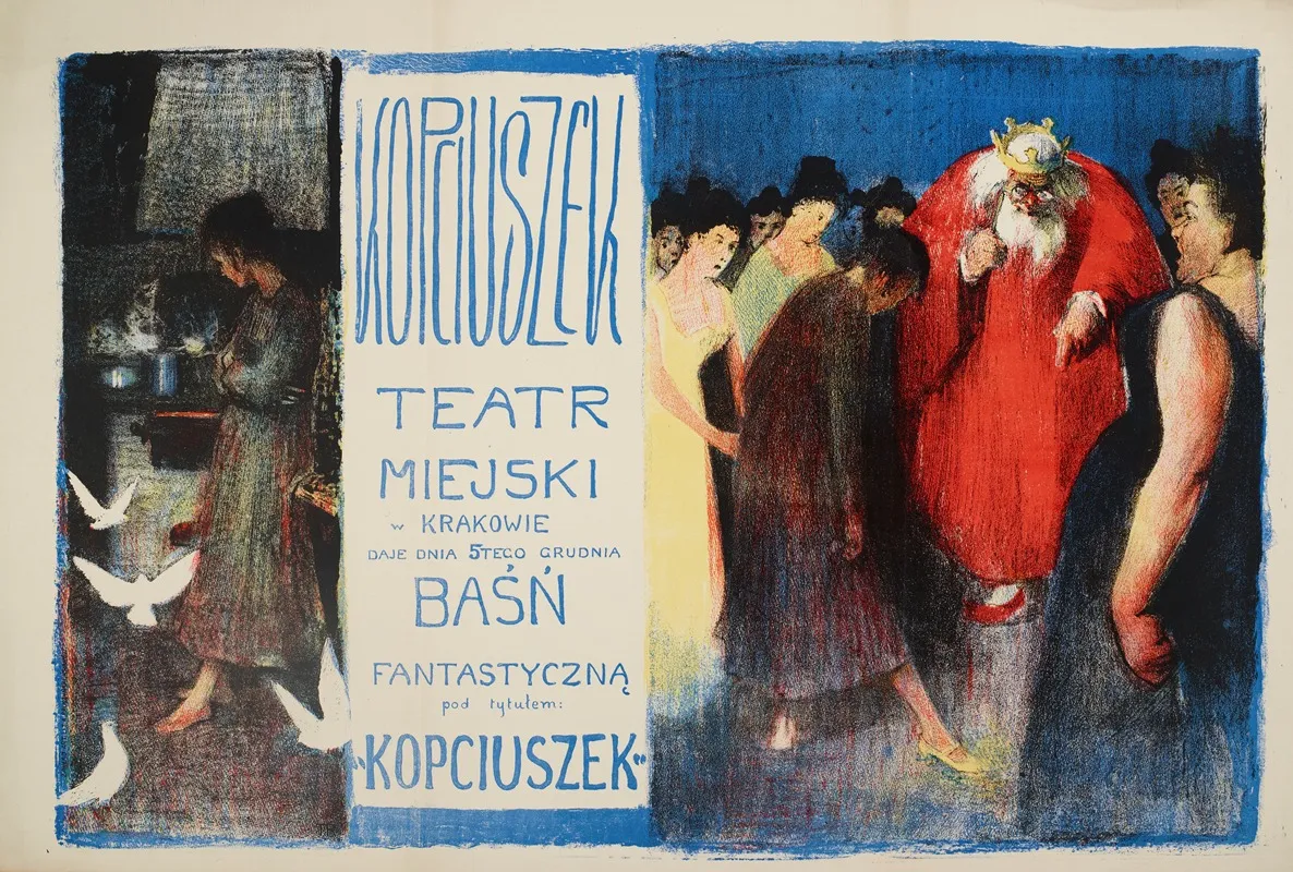 Kopciuszek Teatr Miejski W Krakowie Wall Art by Tadeusz Rychter - High-Resolution Digital Print