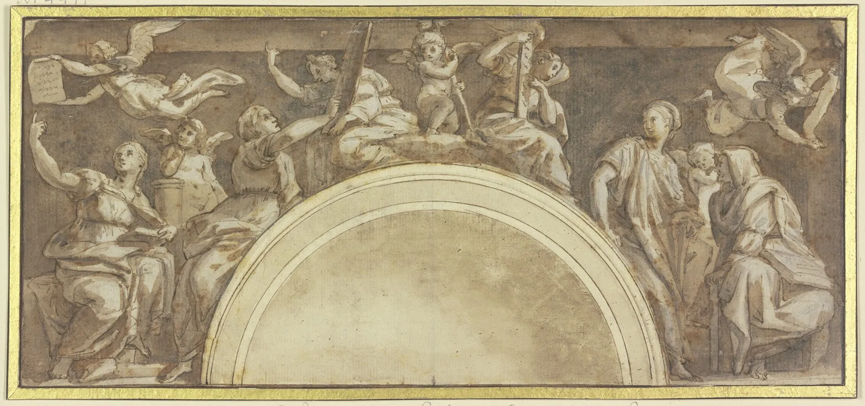 Kopie Der Sibyllen Des Raffael In S Maria Della Pace In Rom