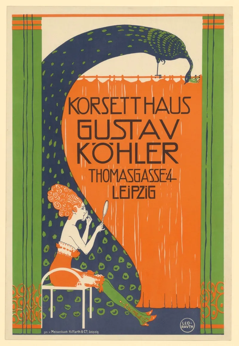 Korsetthaus Gustav Kohler Thomasgasse 4 Leipzig Wall Art by Leo Rauth - High-Resolution Digital Print