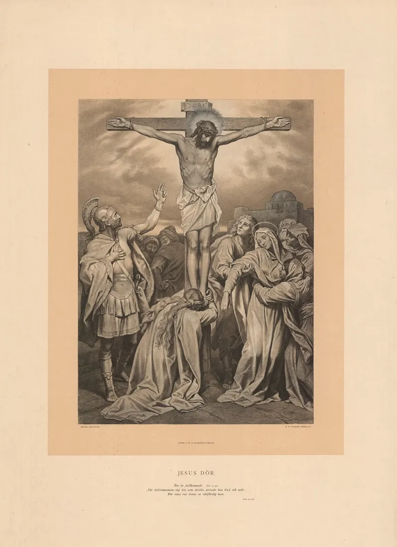 Korsfaestelsen 3 Wall Art by Heinrich Hofmann - High-Resolution Digital Print