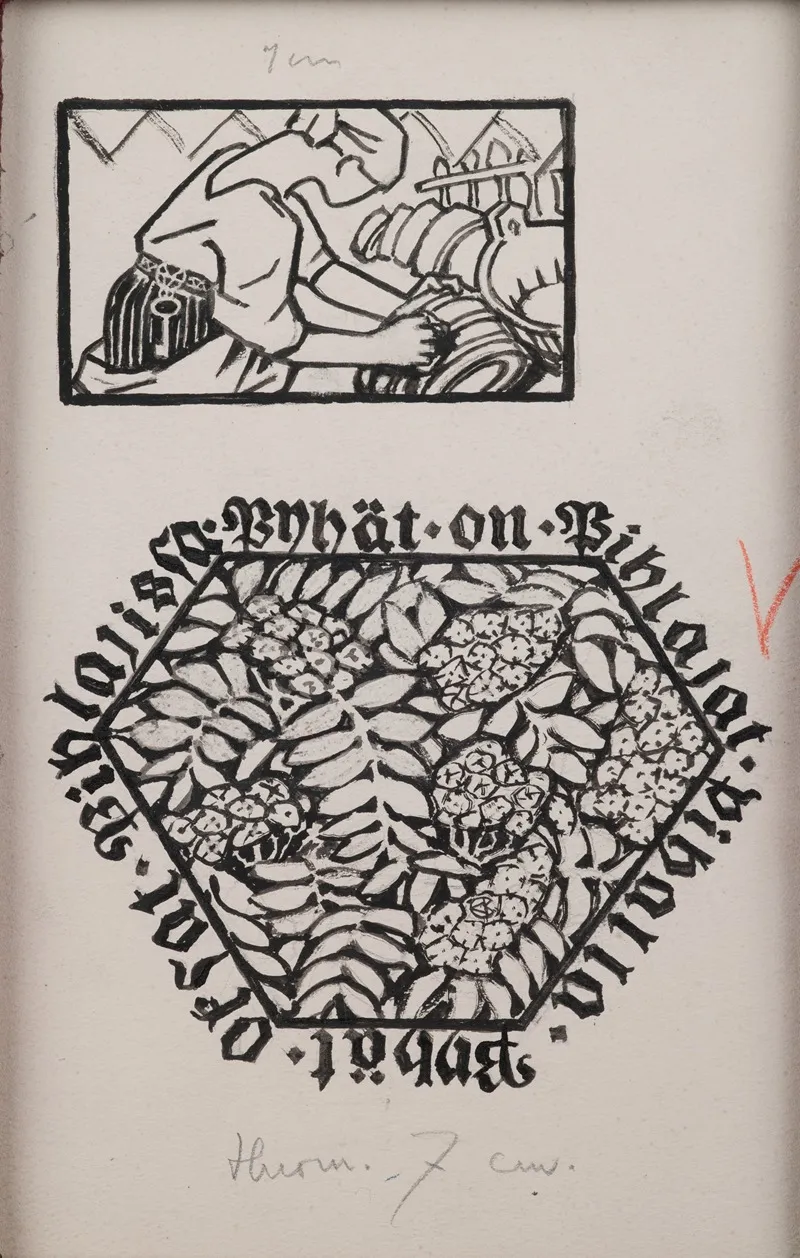 Koru Kalevala The Illustrated Kalevala Poem Xxiii Opening Vignette End Vignette