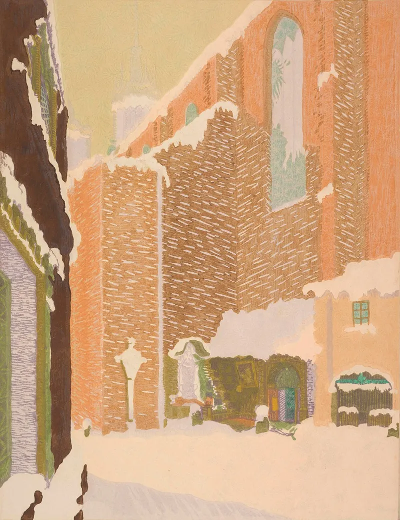 Kosciol Mariacki W Krakowie 2 Wall Art by Władysław Bielecki - High-Resolution Digital Print