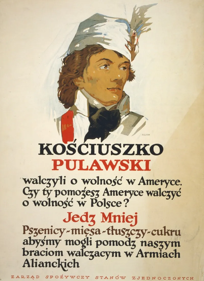 Kosciuszko Pulaski Wall Art by George Illian - High-Resolution Digital Print