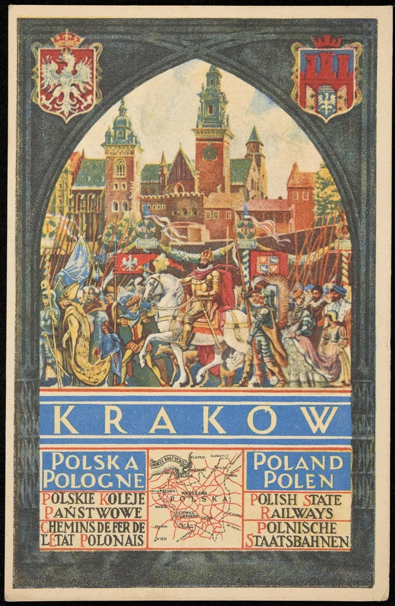 Krakow 2 Wall Art by Wydawnictwo Ministerstwa Komunikacji - High-Resolution Digital Print