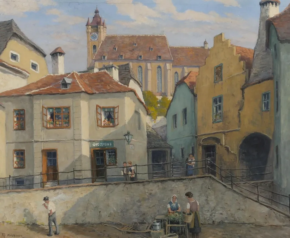 Krems Wall Art by Rudolf Kierner - High-Resolution Digital Print