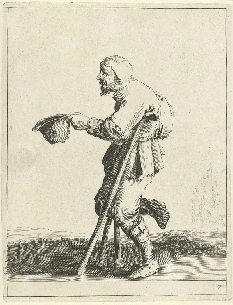 Kreupele Bedelaar