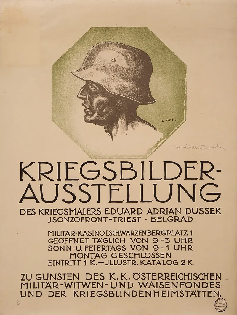 Kriegsbilderausstellung Wall Art by Eduard Adrian Dussek - High-Resolution Digital Print