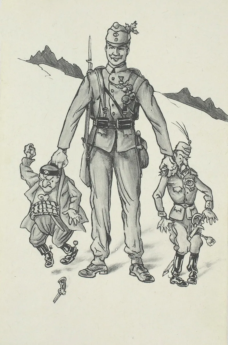 Kriegskarikatur