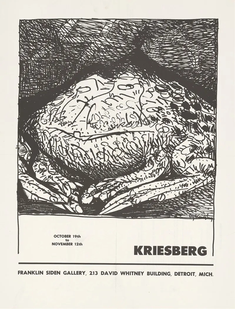Kriesberg October 19th To November 12th Wall Art by Irving Kriesberg - High-Resolution Digital Print