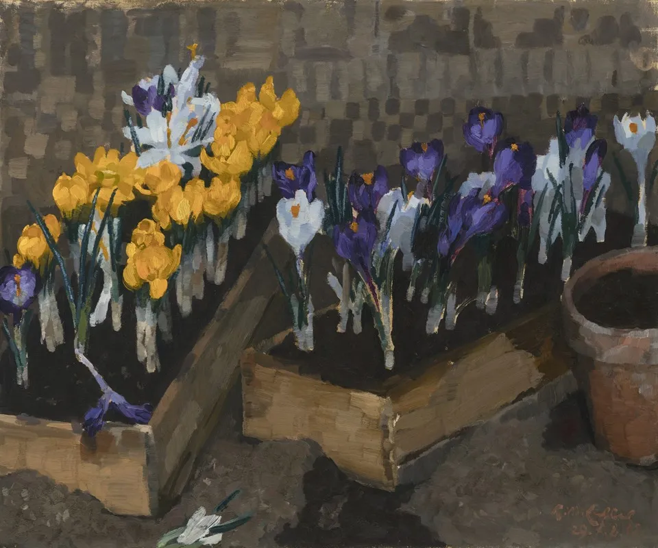 Krokusse Wall Art by Reinhold Max Eichler - High-Resolution Digital Print