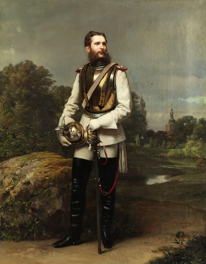 Kronprinz Friedrich Wilhelm Von Preusen Wall Art by Oskar Begas - High-Resolution Digital Print