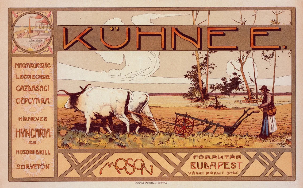 Kuhnee Wall Art by Árpád Basch - High-Resolution Digital Print