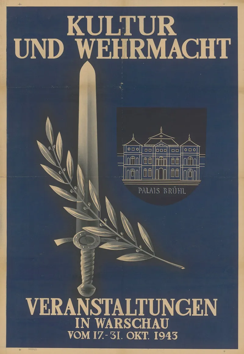 Kultur Und Wehrmacht Veranstaltungen In Warschau Vom 17 31 Okt 1943