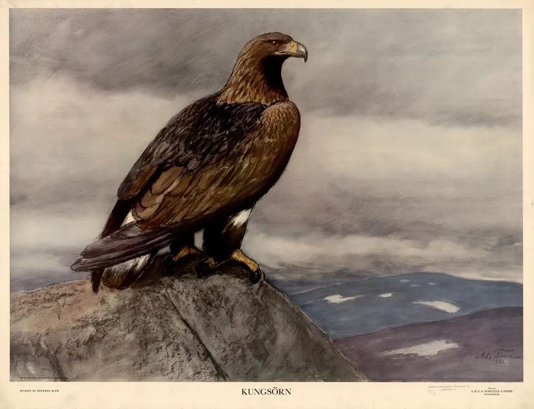 Kungsorn Wall Art by Nils Tirén - High-Resolution Digital Print