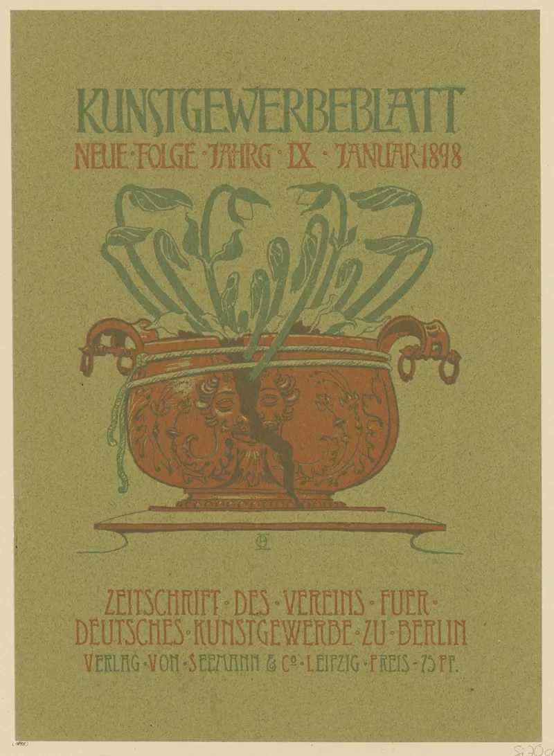 Kunstgewerbeblatt Neue Folge Januar 1898
