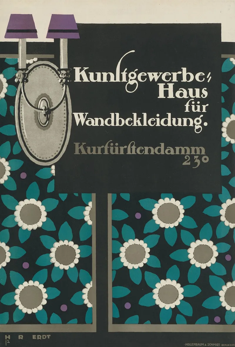 Kunstgewerbehaus Fur Wandbekleidung Kurfurstendamm 230