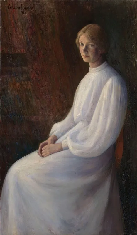 Kunstneren Ragnhild Lalla Hvalstad Wall Art by Kris Laache Torne - High-Resolution Digital Print