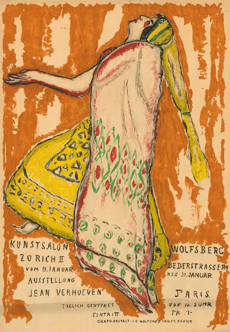 Kunstsalon Wolfsberg Ausstellung Jean Verhoeven Wall Art by Jean Verhoeven - High-Resolution Digital Print