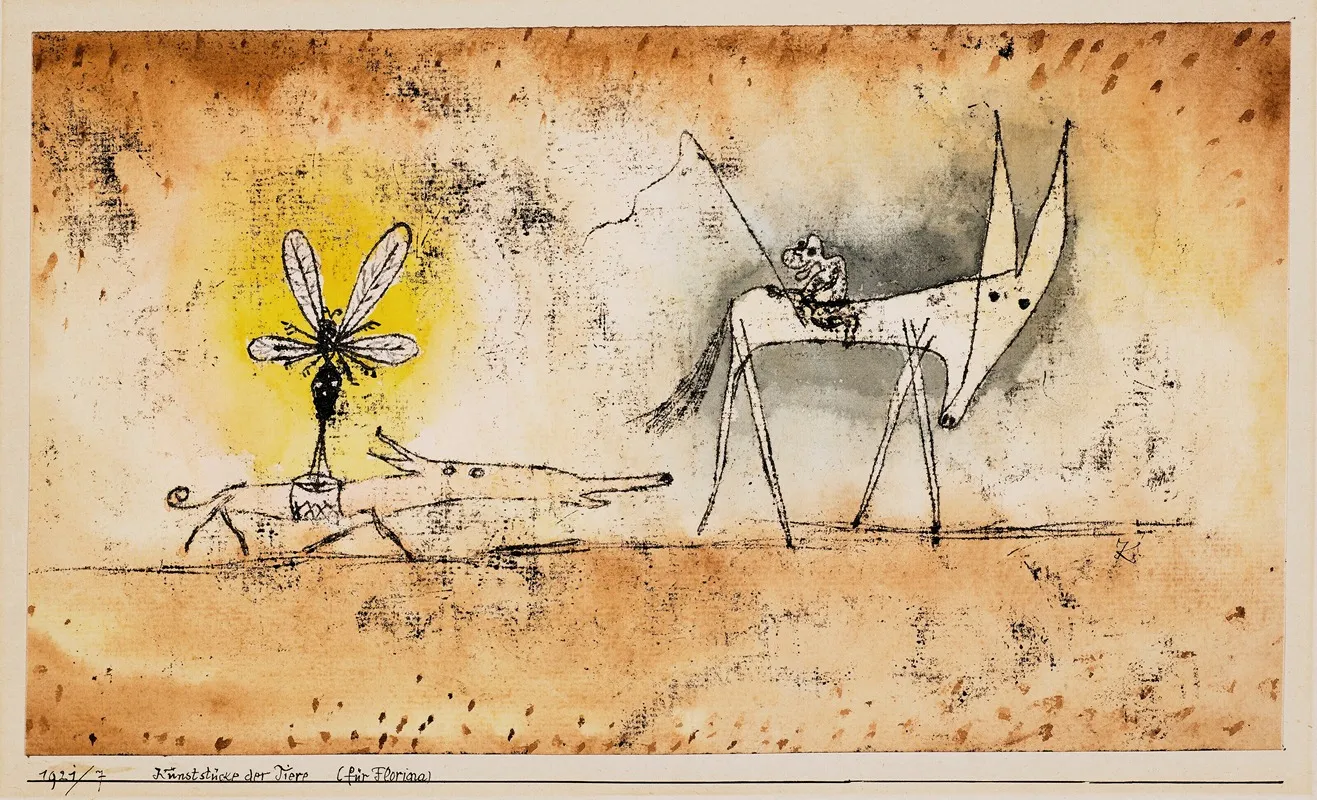 Kunststucke Der Tiere Fur Florina
