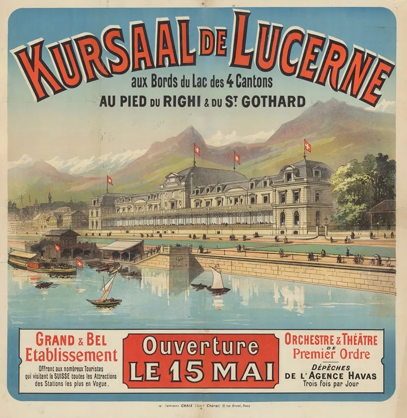 Kursaal De Lucerne Aux Bords Du Lac Des 4 Cantons