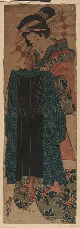 Kyaku No Haori O Motsu Yujo