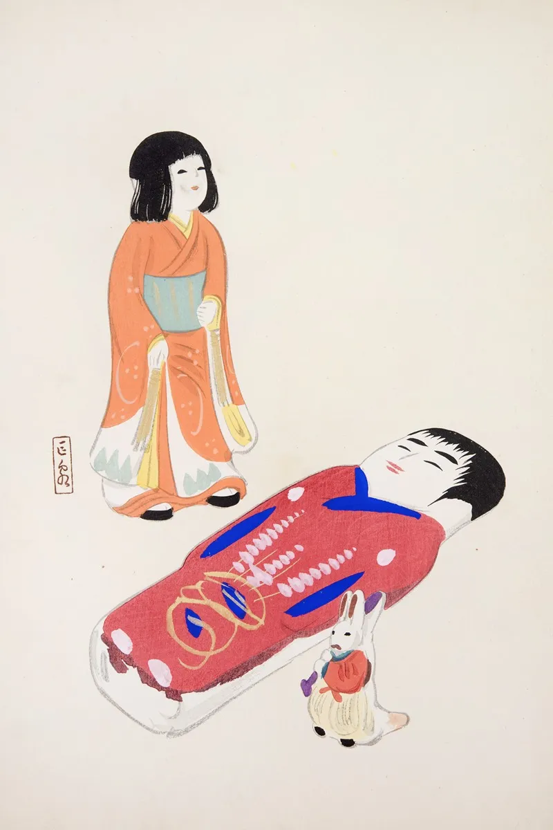 Kyosens Collected Illustrations Of Japanese Toys Pl 034