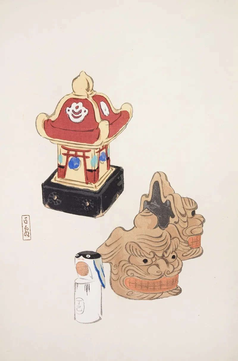 Kyosens Collected Illustrations Of Japanese Toys Pl 038