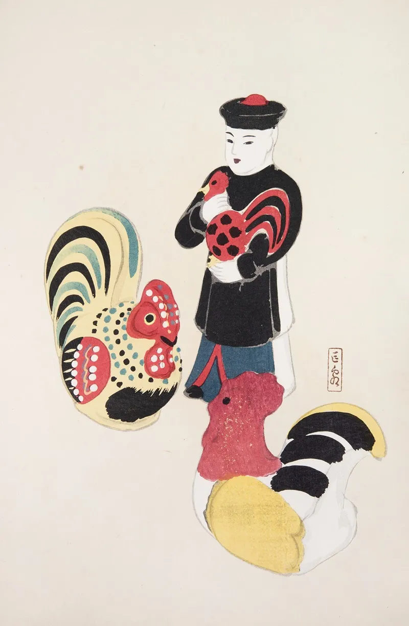 Kyosens Collected Illustrations Of Japanese Toys Pl 067