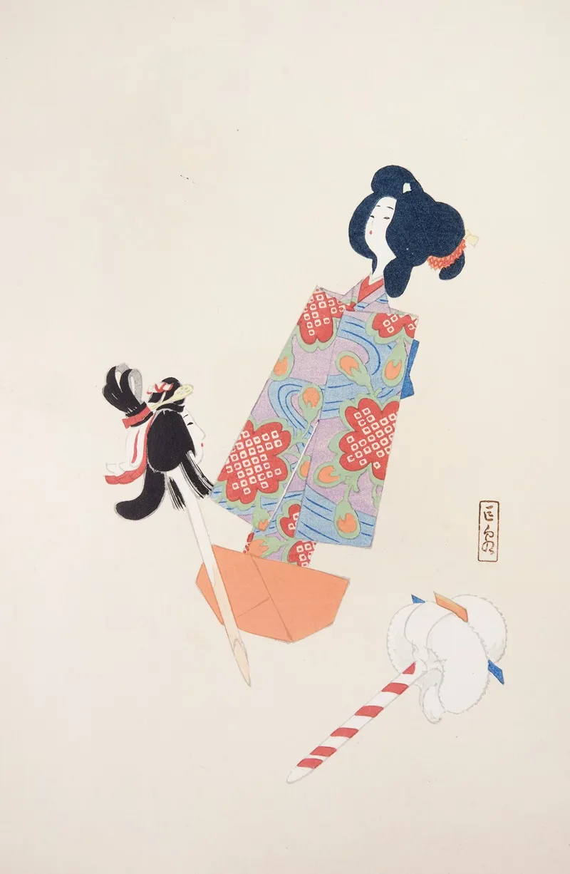 Kyosens Collected Illustrations Of Japanese Toys Pl 069