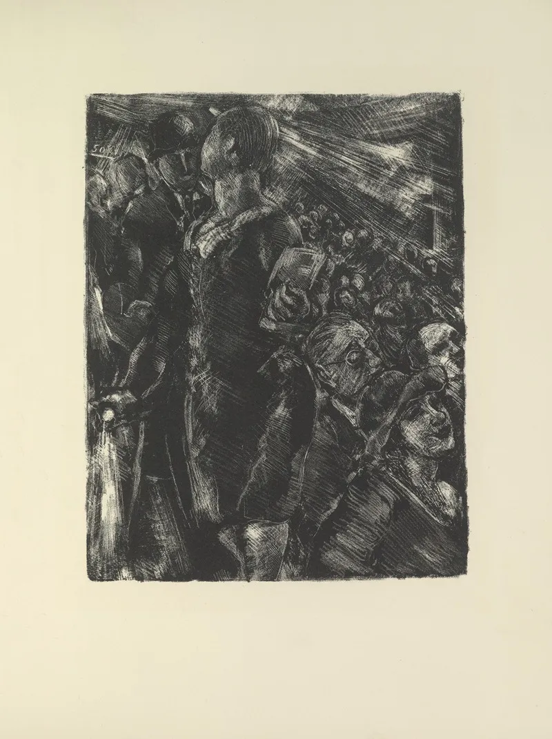 L A Moreau Au Cinema Wall Art by Paul Valéry - High-Resolution Digital Print