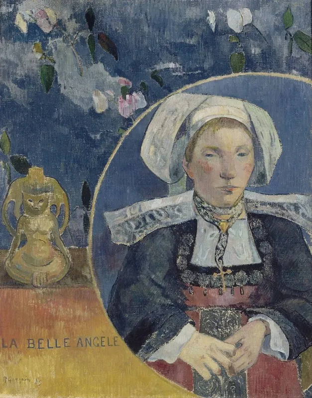 La Belle Angele Wall Art by Paul Gauguin - High-Resolution Digital Print