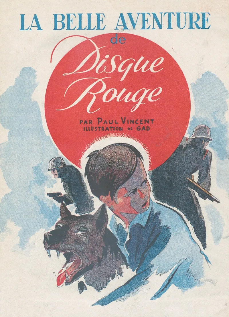 La Belle Aventure De Disque Rouge Pl 01 Wall Art by GAD - High-Resolution Digital Print