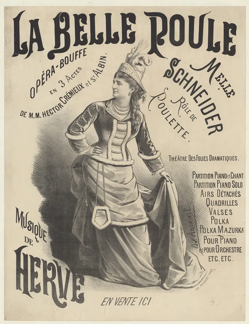 La Belle Poule Wall Art by Edward Ancourt - High-Resolution Digital Print