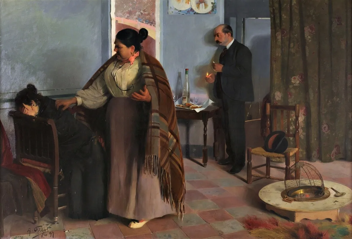 La Bestia Humana Wall Art by Antonio Fillol Granell - High-Resolution Digital Print