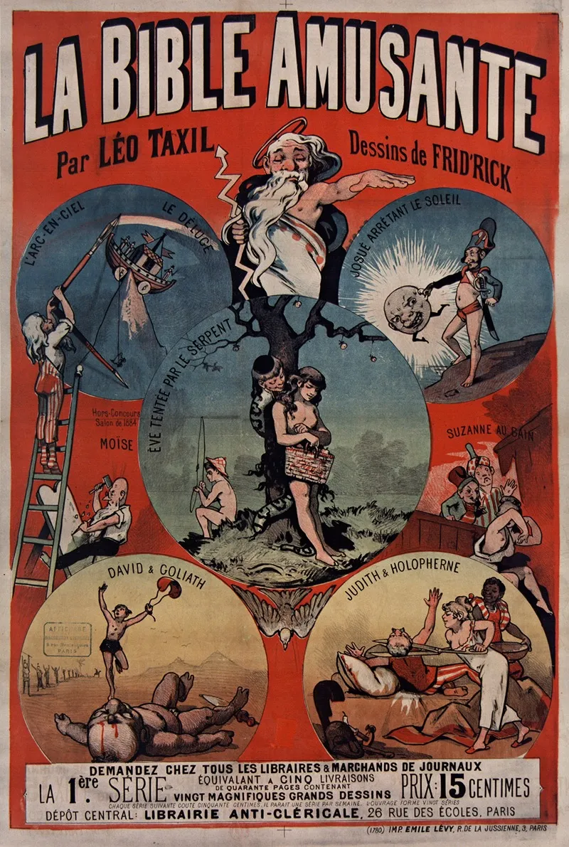 La Bible Amusante 2 Wall Art by Imp. Emile Lévy - High-Resolution Digital Print