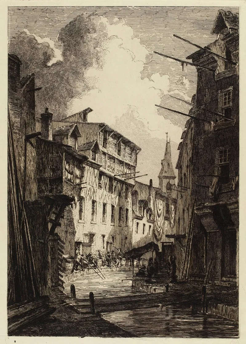 La Bievre Pres De Saint Medard Entre Les Rues Mouffetard Et Pascal