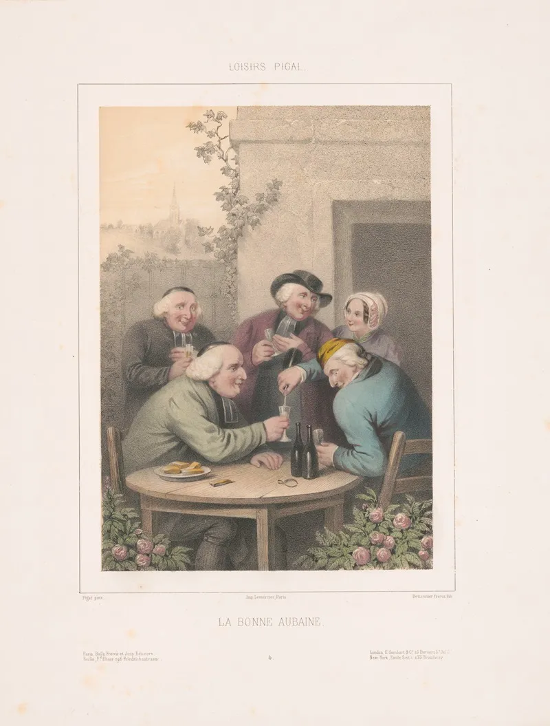 La Bonne Aubaine Wall Art by Edmé Jean Pigal - High-Resolution Digital Print
