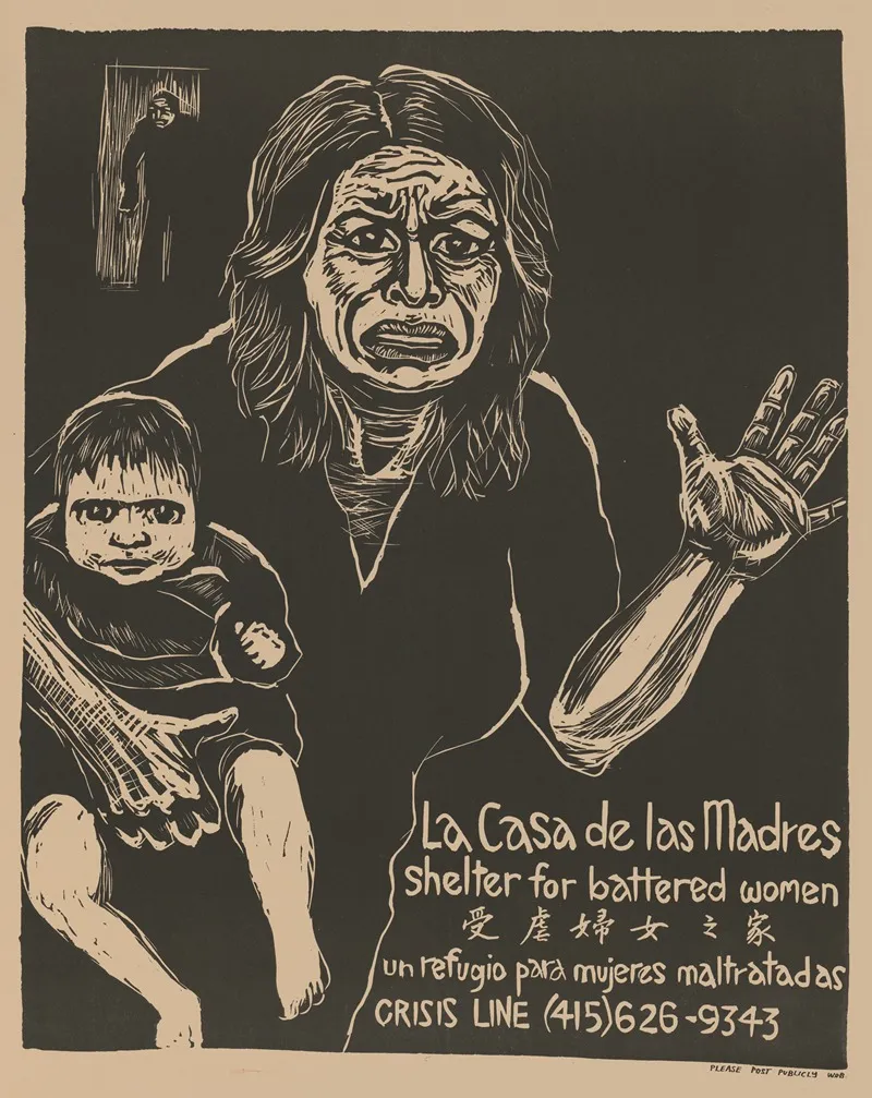 La Casa De Las Madres Shelter For Battered Women Wall Art by Rachael Romero - High-Resolution Digital Print