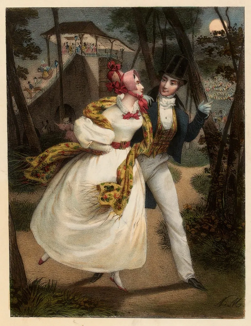La Chaumiere 3 Wall Art by Nicolas Eustache Maurin - High-Resolution Digital Print