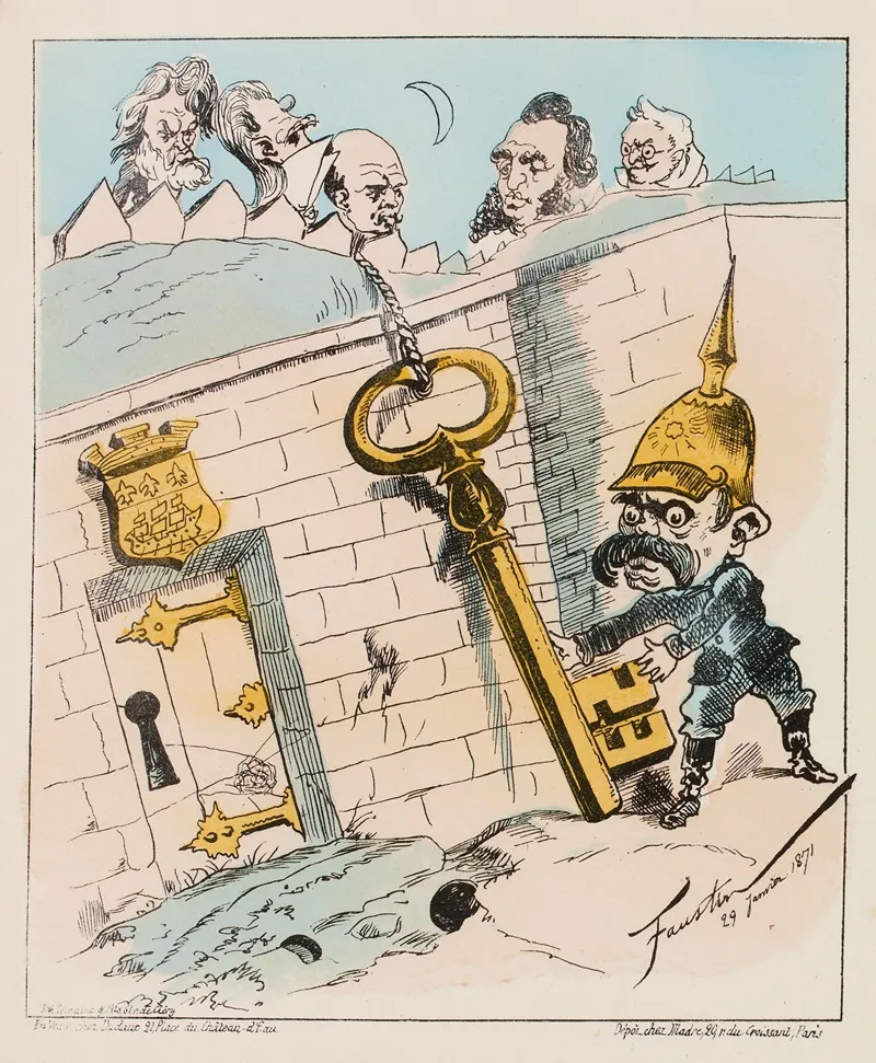 La Clef De La Situation Comment Les Prussiens Prirent Paris En Janvier 1871