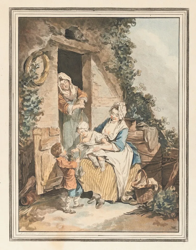 La Confiance Enfantine Wall Art by Sigmund Freudenberger - High-Resolution Digital Print