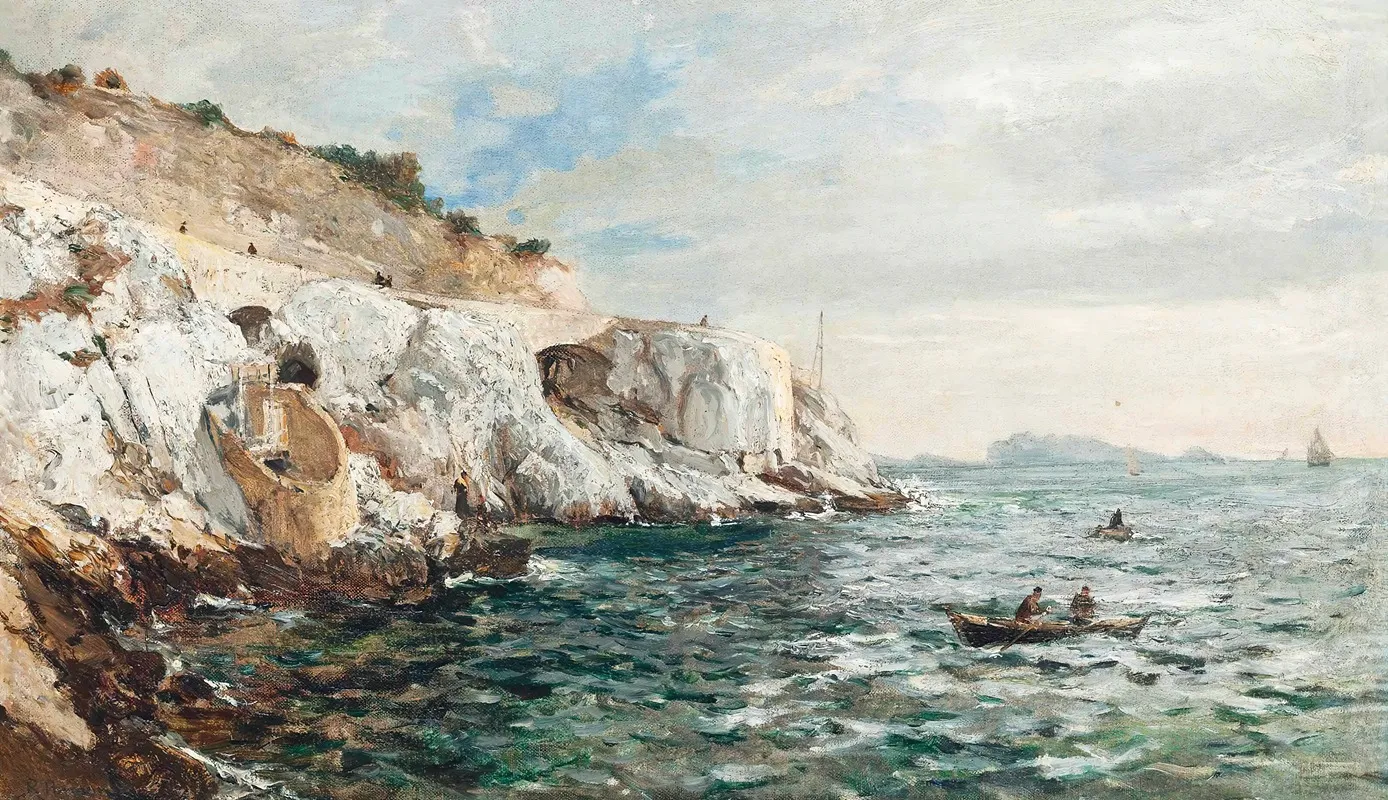 La Corniche Du Pont De La Fausse Monnaie Marsaille Wall Art by Luc Raphael Ponson - High-Resolution Digital Print