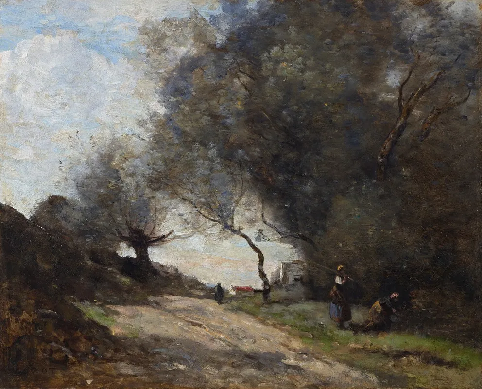 La Cueillette Au Bord Du Chemin