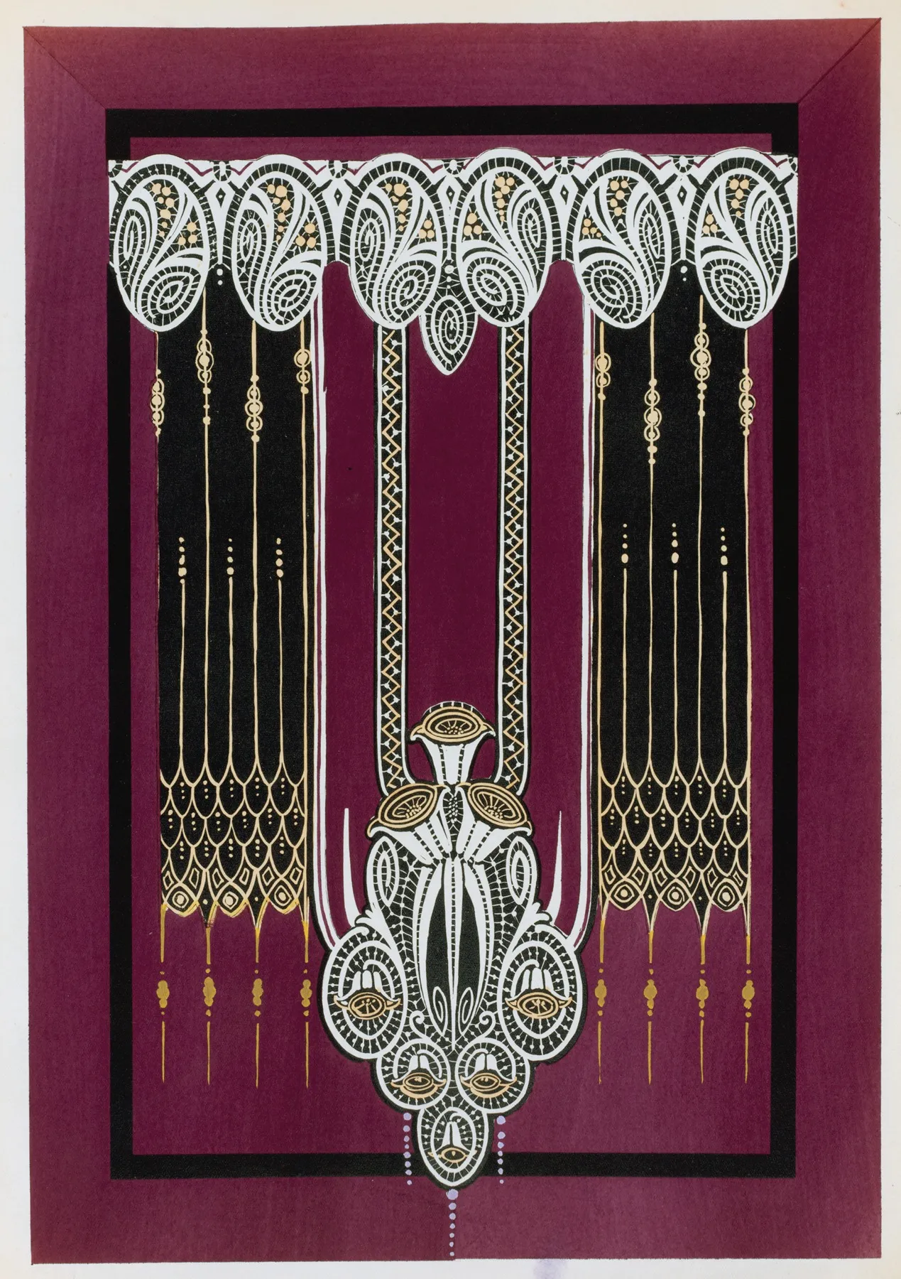 La Decoration Moderne Dans Le Textile Pl 18 Wall Art by Gaston Charlet - High-Resolution Digital Print