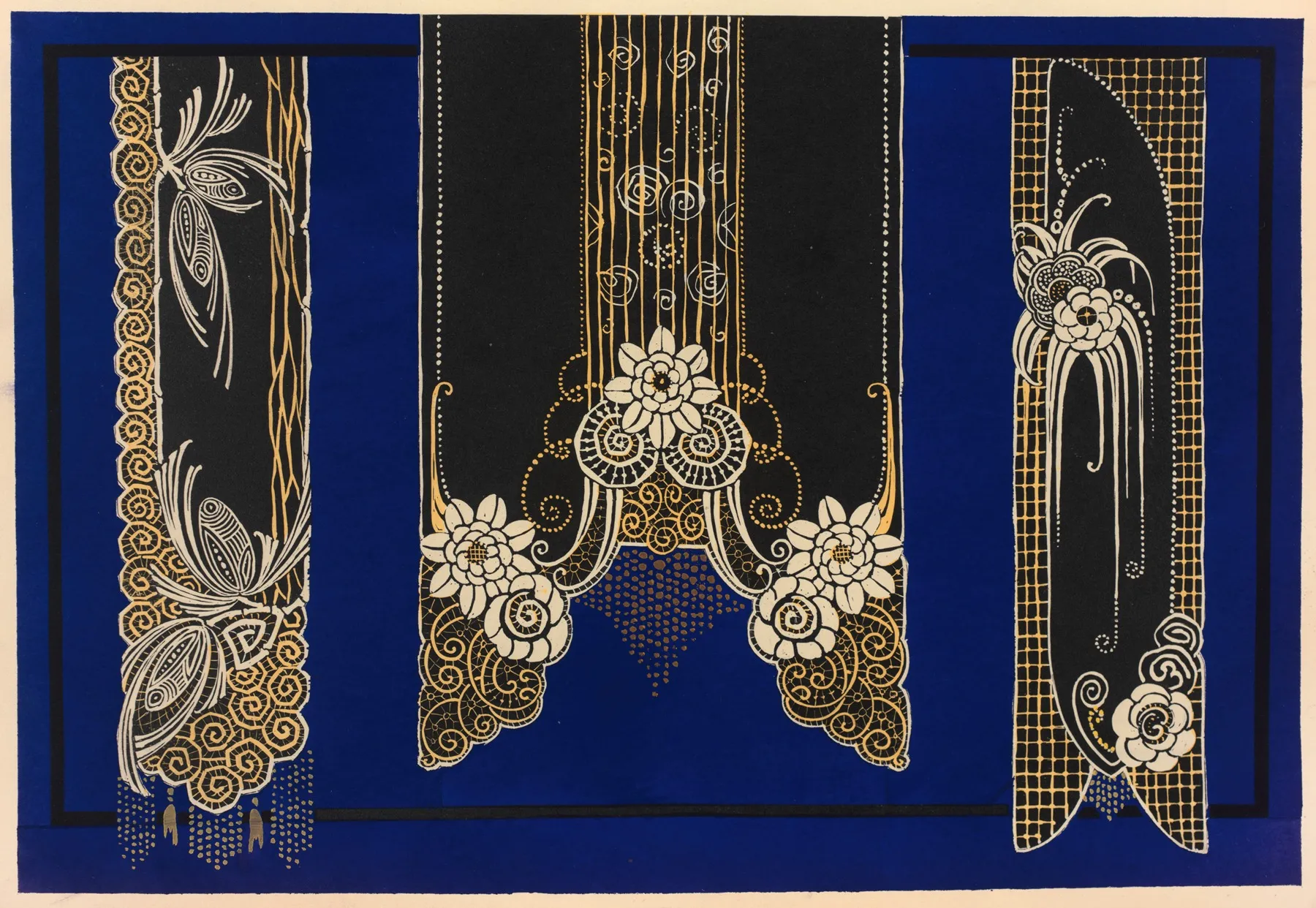 La Decoration Moderne Dans Le Textile Pl 20 Wall Art by Gaston Charlet - High-Resolution Digital Print